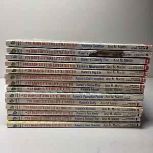 14 Babysitters Club Little Sister Books 5, 16, 21, 24, 28, 30-35, 38, 40 & 75